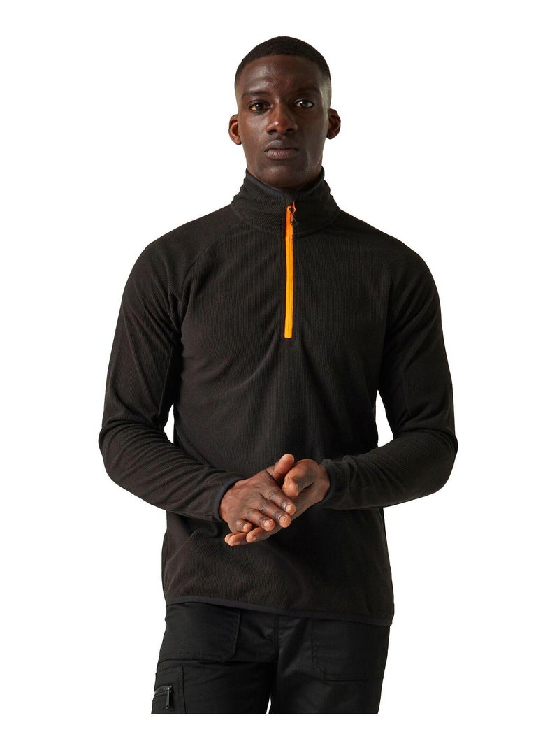 Régate - Polaire NAVIGATE Noir Orange - Kiabi