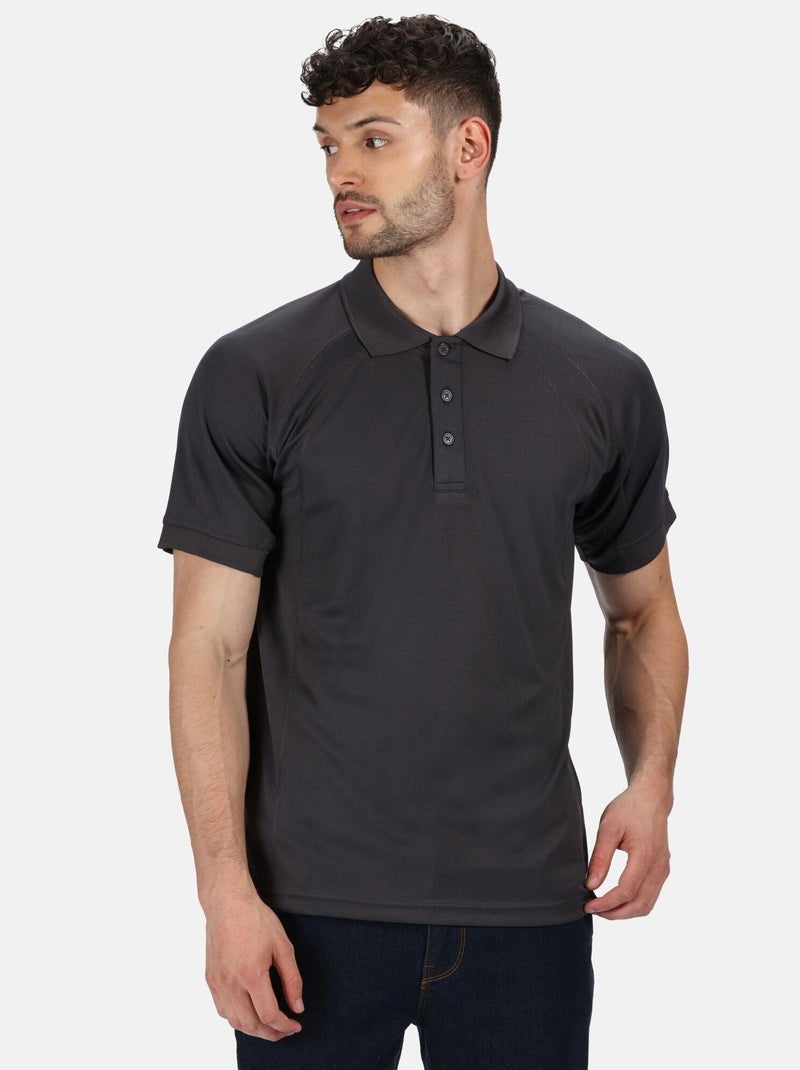 Régate - Polo à manches courtes Gris - Kiabi