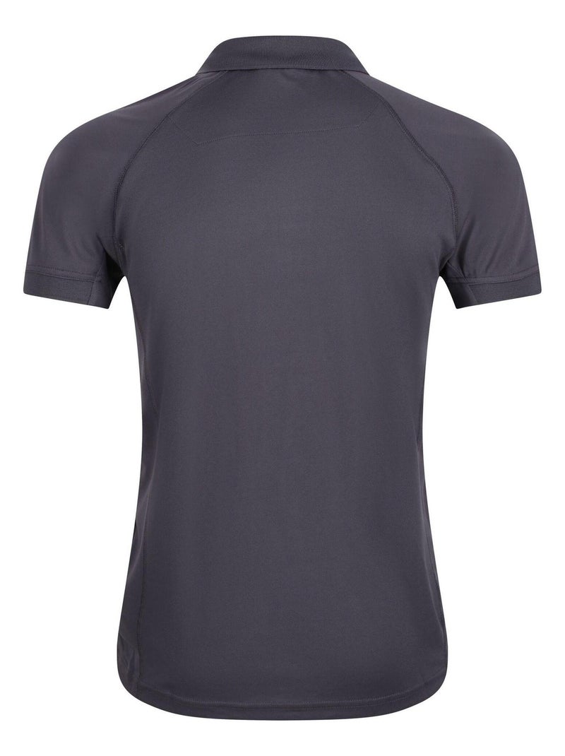 Régate - Polo à manches courtes Gris Noir - Kiabi