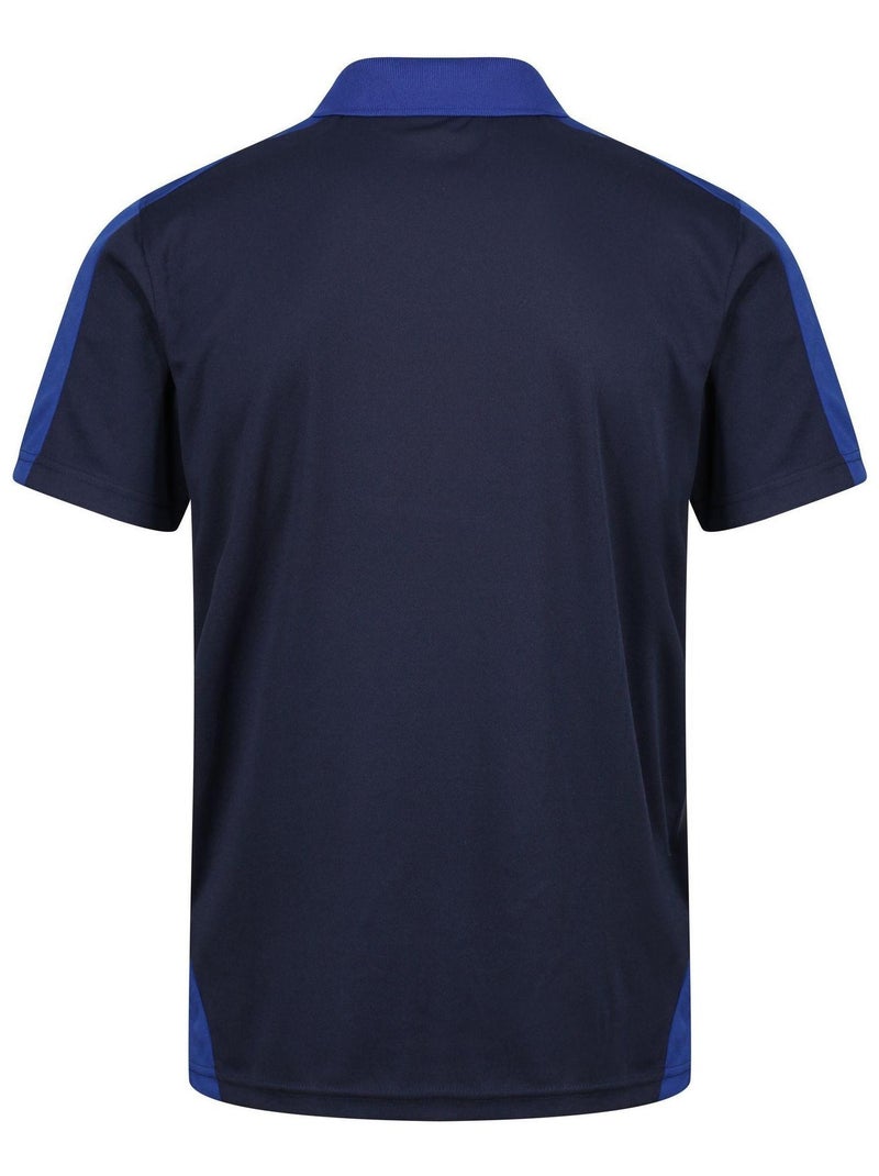 Régate - Polo CONTRAST Bleu marine - Kiabi
