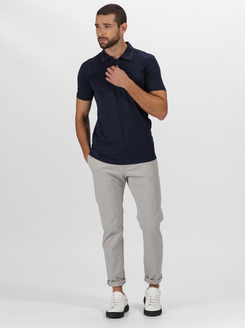 Régate - Polo HONESTLY MADE Bleu marine - Kiabi