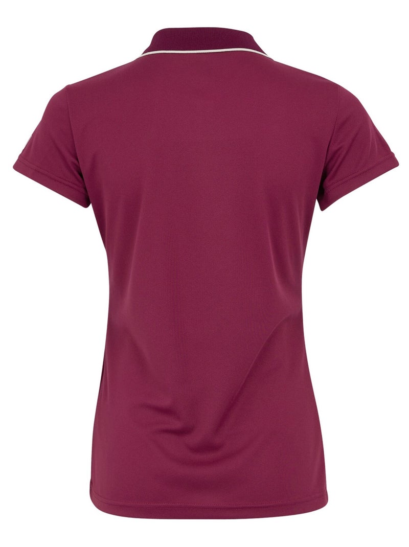 Régate - Polo manches courtes MAVERICK Bordeaux - Kiabi