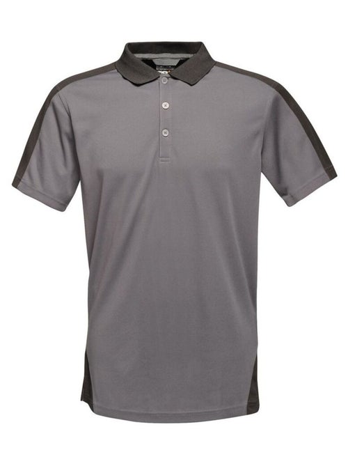 Régate - Polo motif/style Contrasté - Kiabi