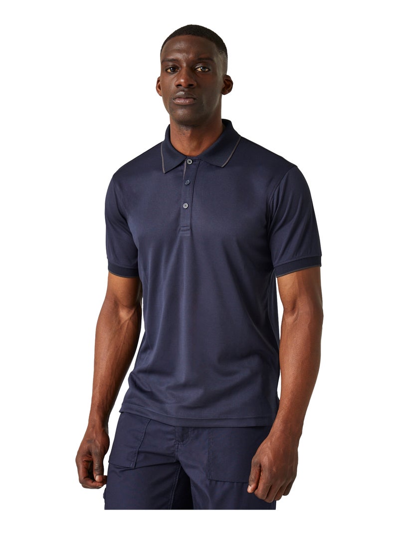 Régate - Polo NAVIGATE Bleu Gris anthracite - Kiabi