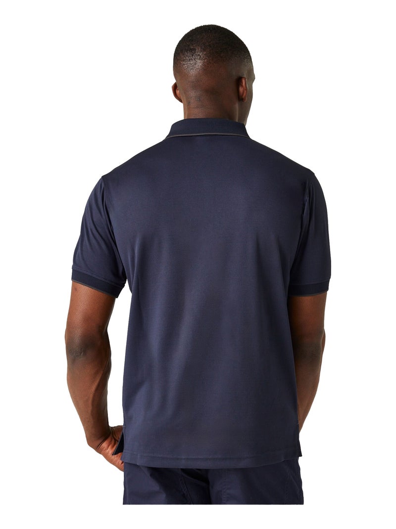 Régate - Polo NAVIGATE Bleu Gris anthracite - Kiabi