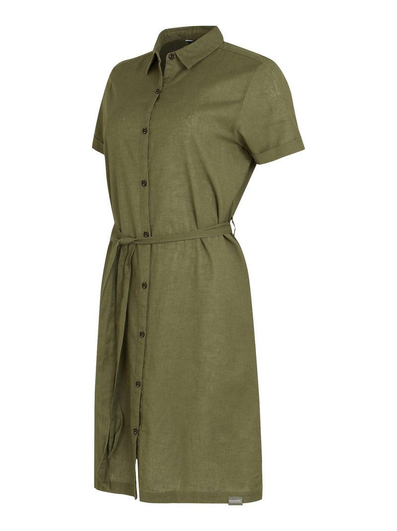 Régate - Robe chemisier REMA Vert - Kiabi