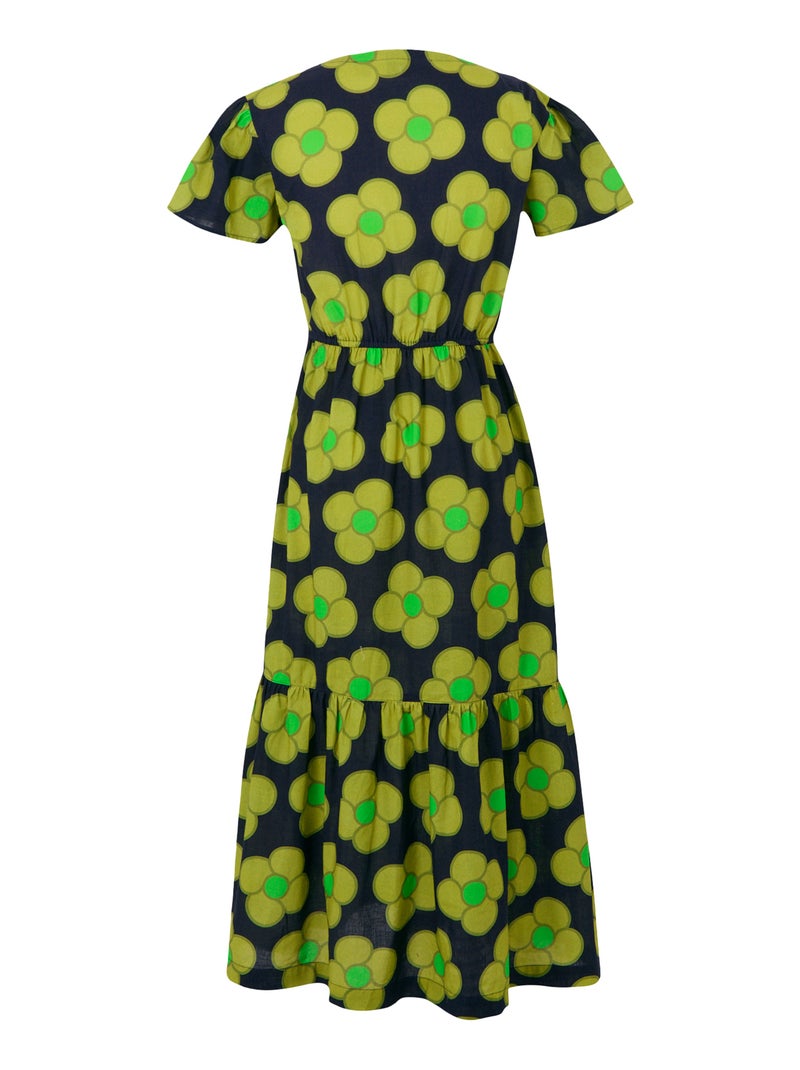 Régate - Robe mi-longue ORLA KIELY Bleu marine - Kiabi