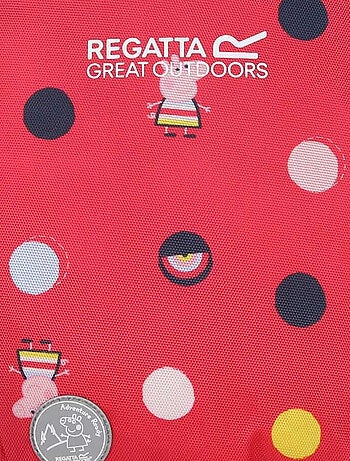 Régate - Sac à dos motif Peppa Pig motif/style à pois (Design/motif: À pois, Logo, Imprimé)
