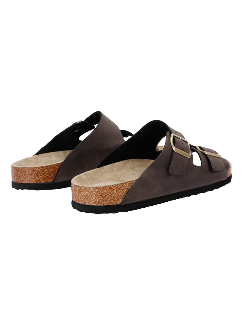 Régate - Sandales ASBY Marron foncé - Kiabi