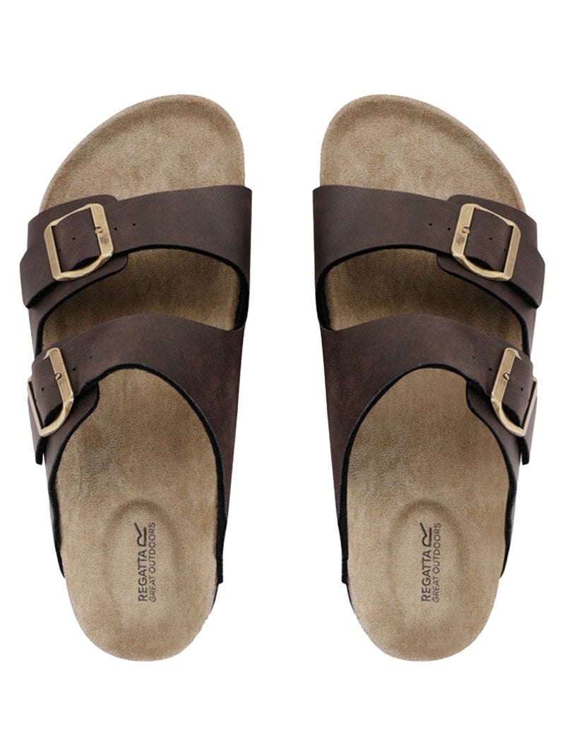 Régate - Sandales ASBY Marron foncé - Kiabi