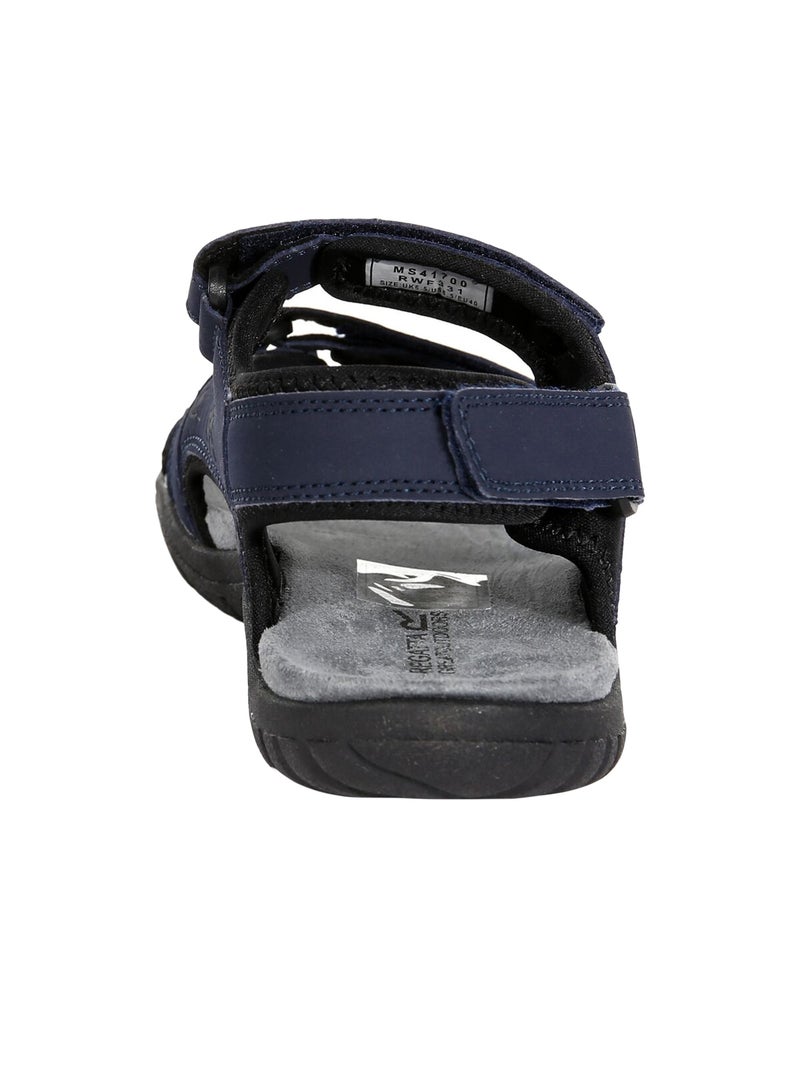 Régate - Sandales HARIS Bleu marine - Kiabi