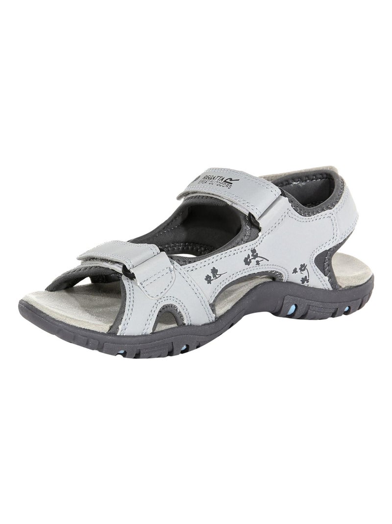 Régate - Sandales HARIS Gris Gris - Kiabi