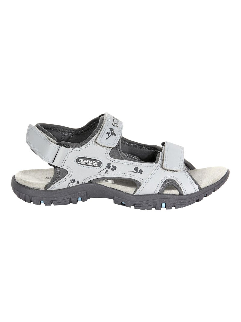 Régate - Sandales HARIS Gris Gris - Kiabi