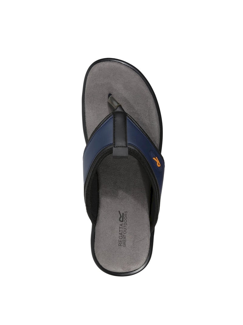 Régate - Sandales TRAVIS Bleu marine/Gris froid - Kiabi
