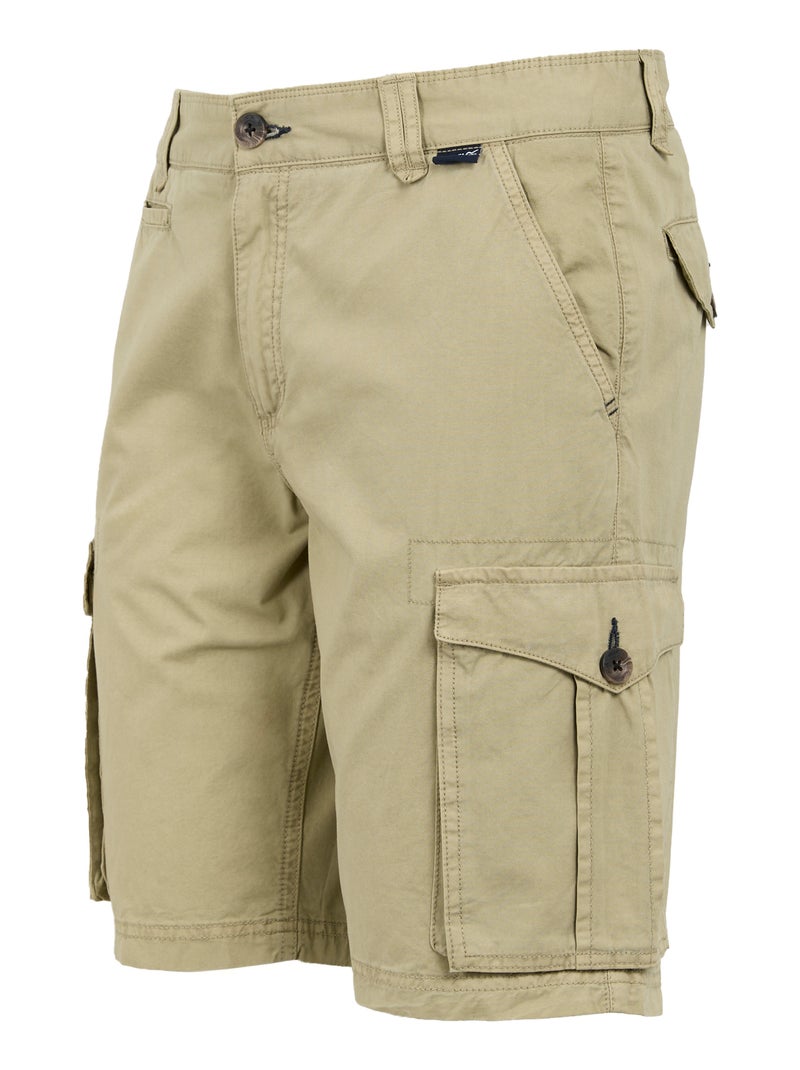 Régate - Short à poches SHOREBAY Blanc cassé - Kiabi