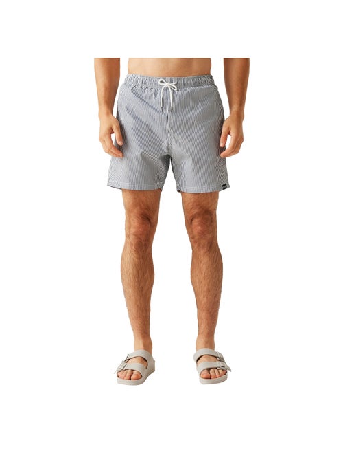 Régate - Short de bain motif/style à rayures LORAS - Kiabi