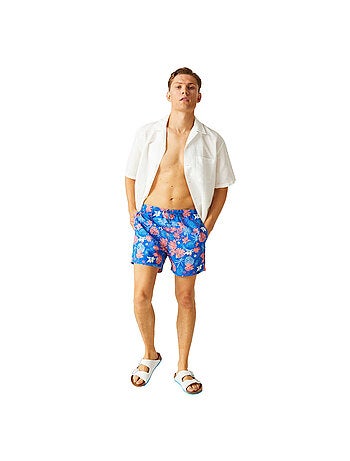 Régate - Short de bain motif/style famille hawaïenne LORAS