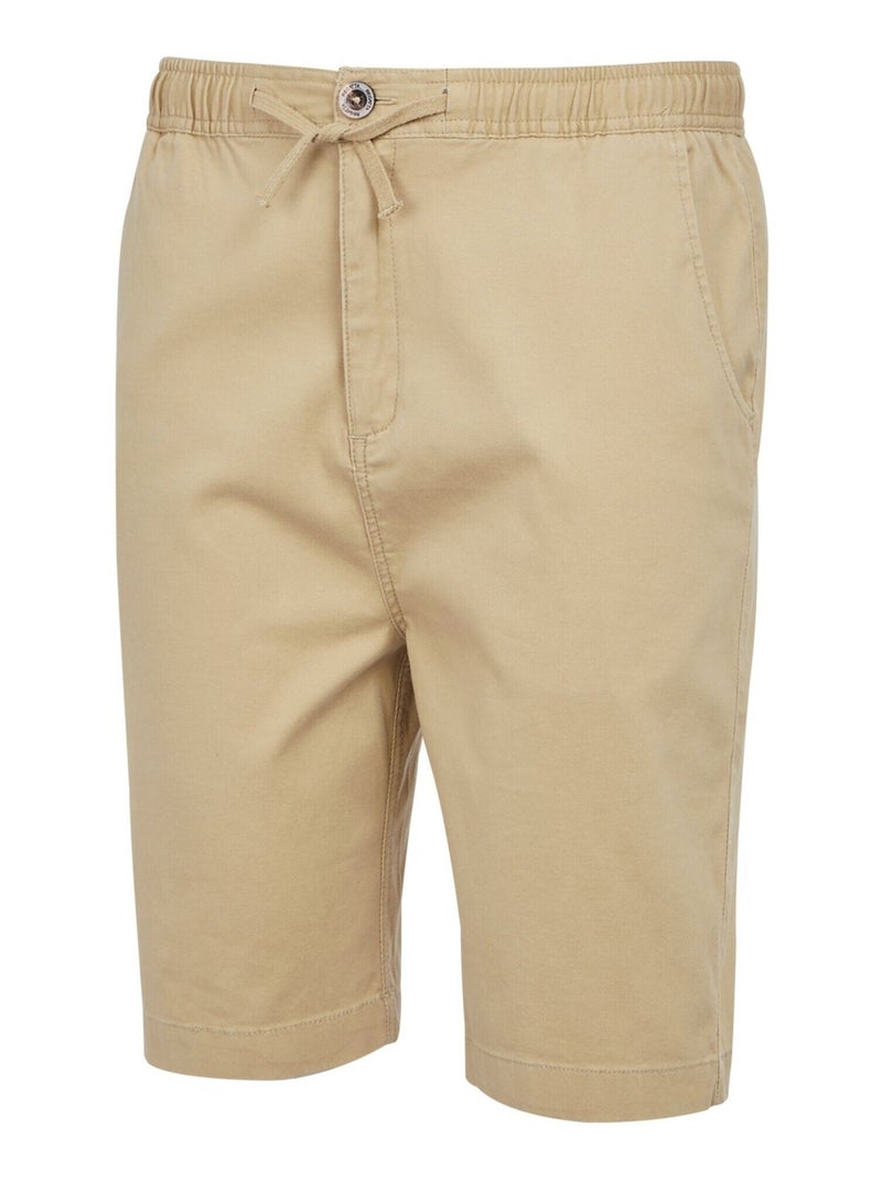 Régate - Short élastiqué à cordon ALDAN Beige - Kiabi