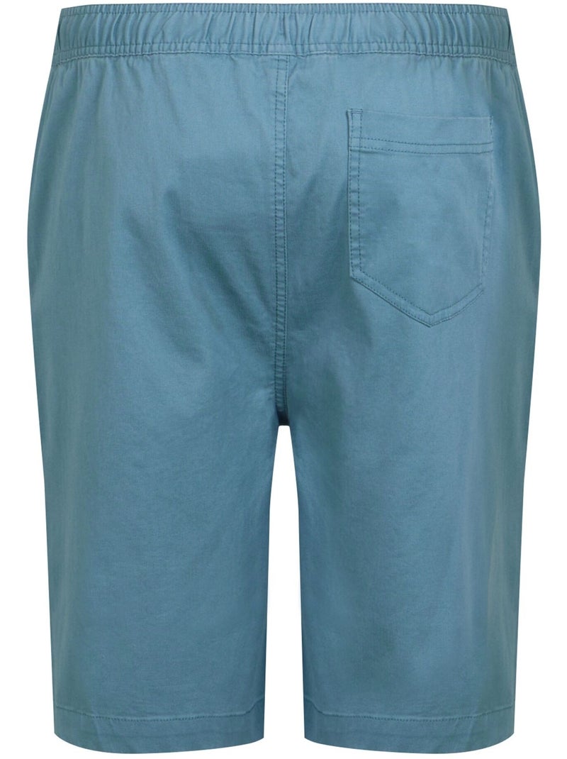Régate - Short élastiqué à cordon ALDAN Bleu clair - Kiabi