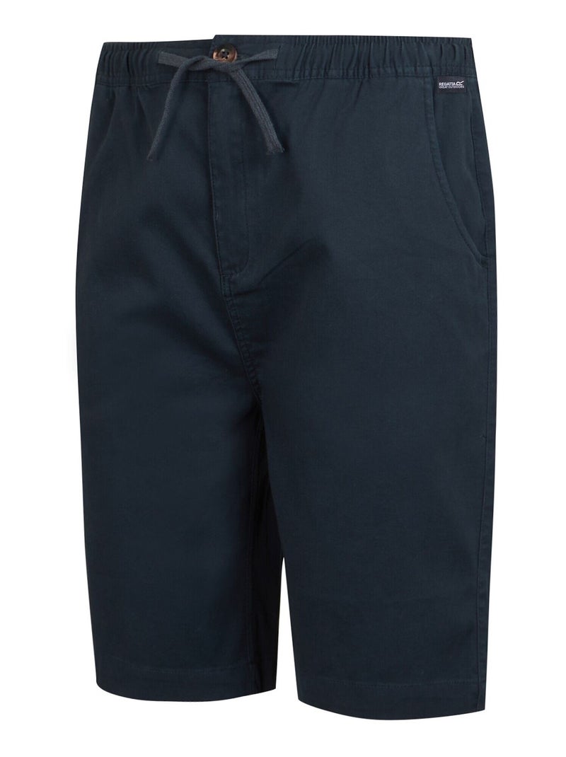 Régate - Short élastiqué à cordon ALDAN Bleu marine - Kiabi