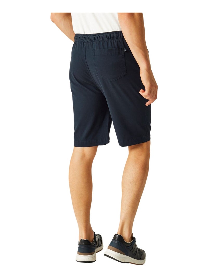 Régate - Short élastiqué à cordon ALDAN Bleu marine - Kiabi