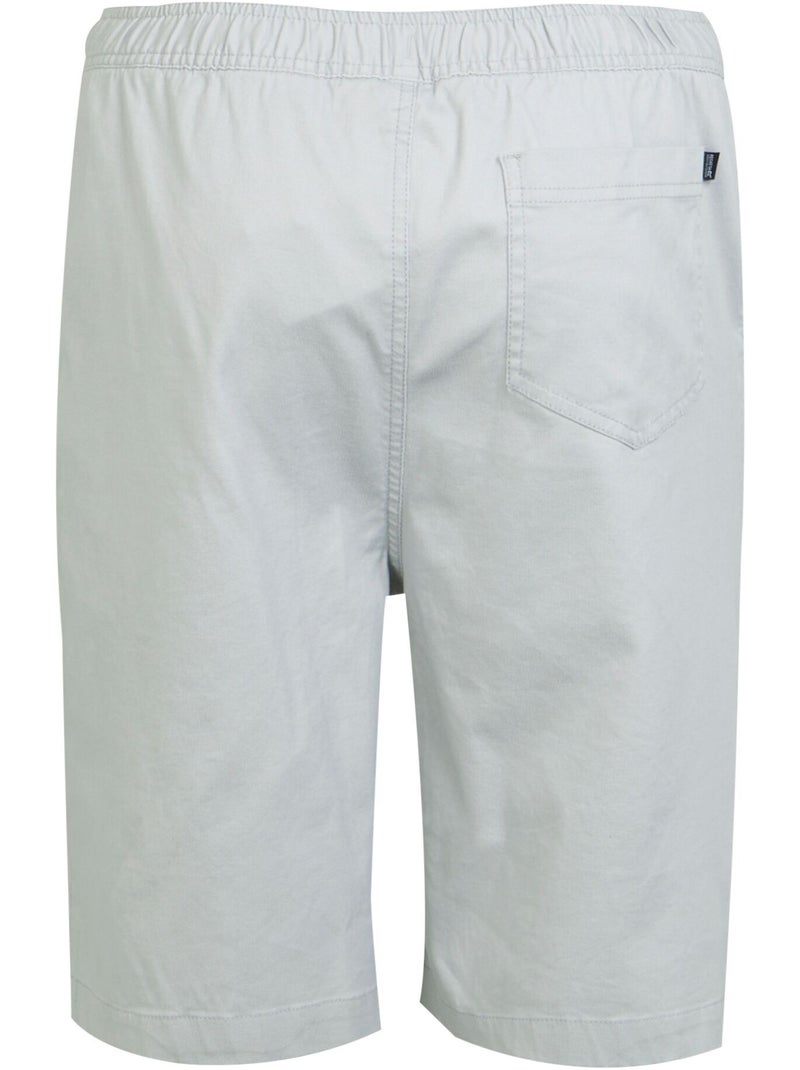 Régate - Short élastiqué à cordon ALDAN Gris moyen - Kiabi