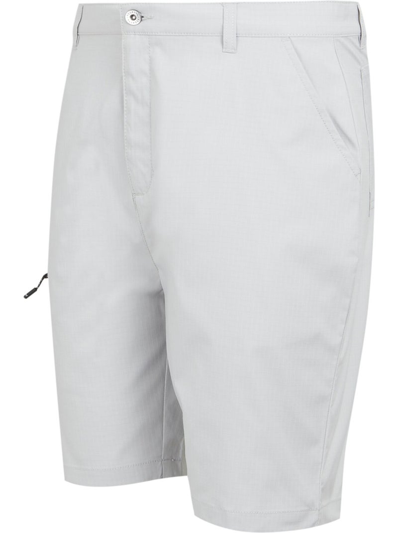 Régate - Short uni à poches DALRY Gris moyen - Kiabi