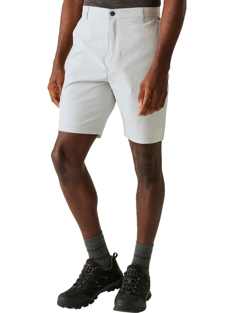 Régate - Short uni à poches DALRY Gris moyen - Kiabi
