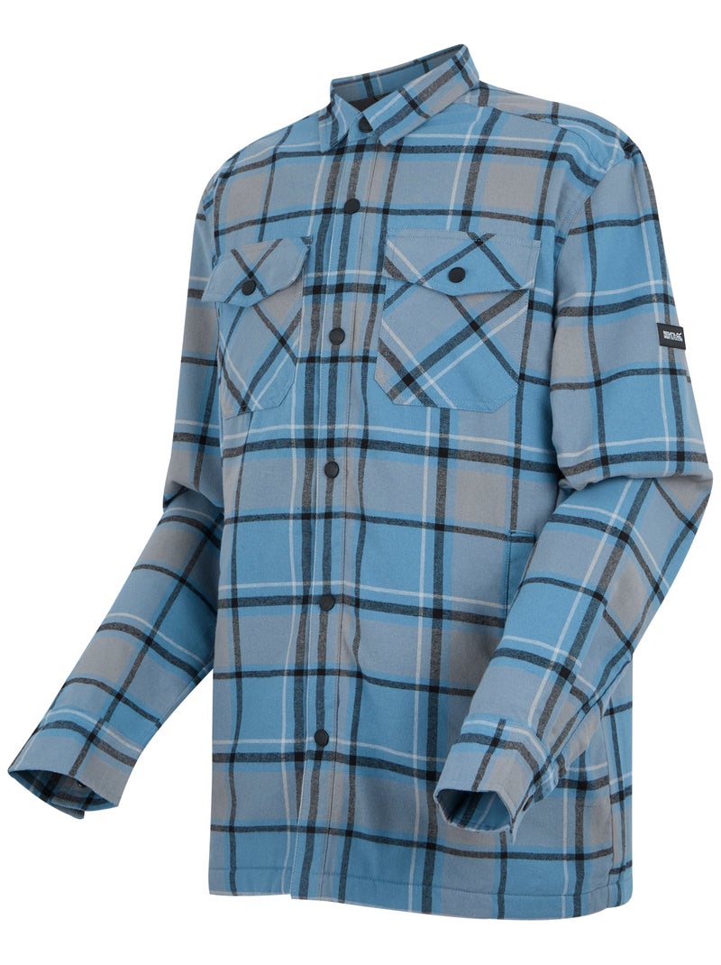 Régate - Surchemise motif/style à carreaux SPENNITH Gris Bleu - Kiabi