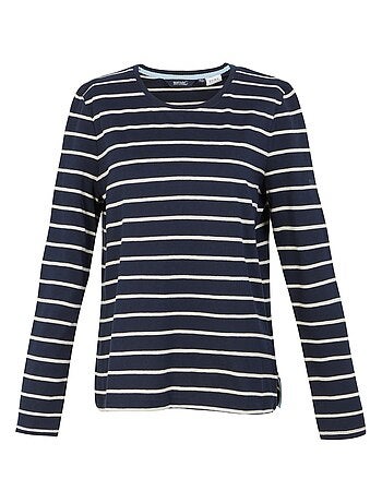 Régate - T-shirt manches longues motif/style à rayures FEDERICA