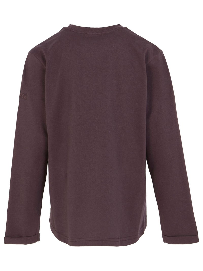 Régate - T-shirt manches longues motif/style Étoile WENBIE Violet prune - Kiabi