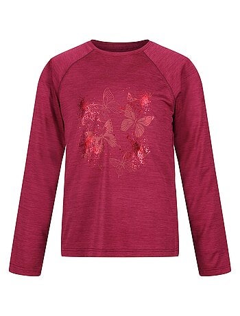 Régate - T-shirt manches longues motif/style Papillons BURNLEE