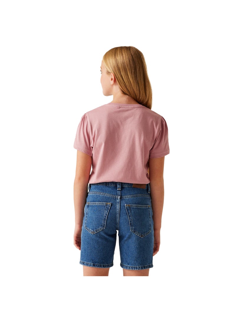 Régate - T-shirt motif/style fleurs sauvages BOSLEY Mauve lilas - Kiabi