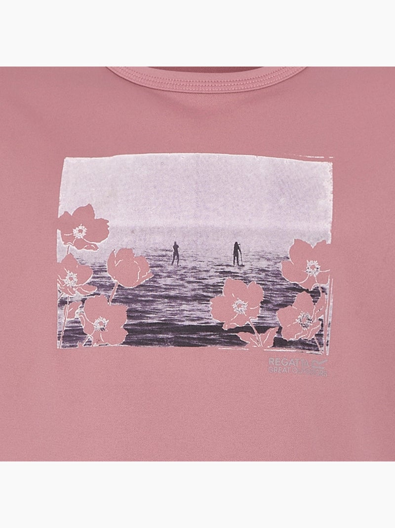 Régate - T-shirt motif/style Photo ALVARADO Mauve lilas - Kiabi