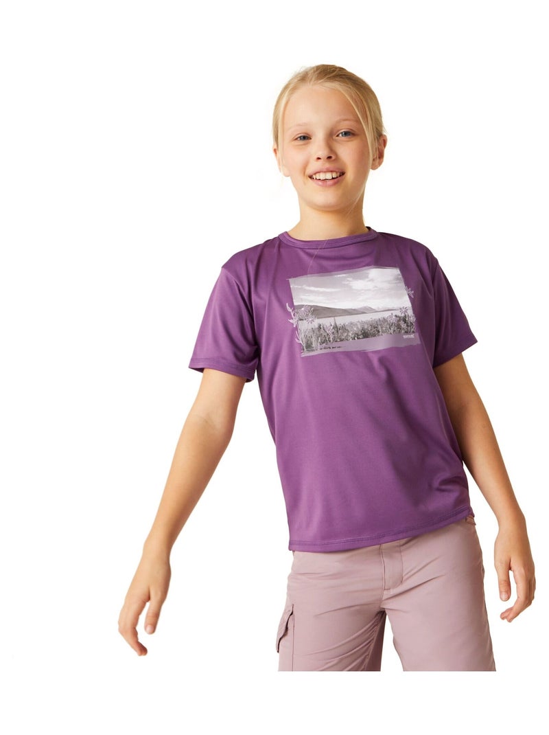 Régate - T-shirt motif/style photo ALVARDO Violet - Kiabi