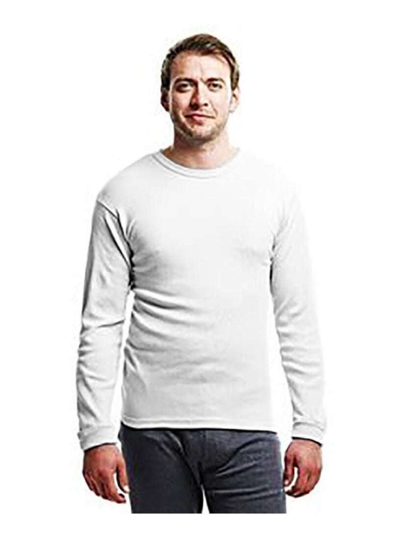 Régate - T-shirt thermique à manche longues Blanc - Kiabi