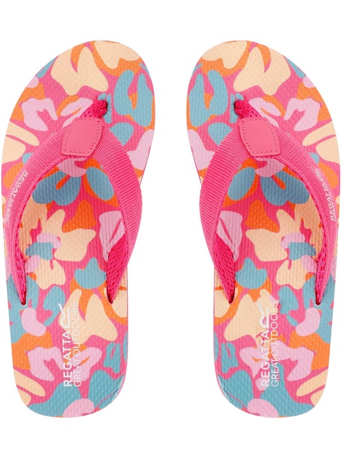 Régate - Tongs motif/style Fleurs d'été CATARINA - Kiabi
