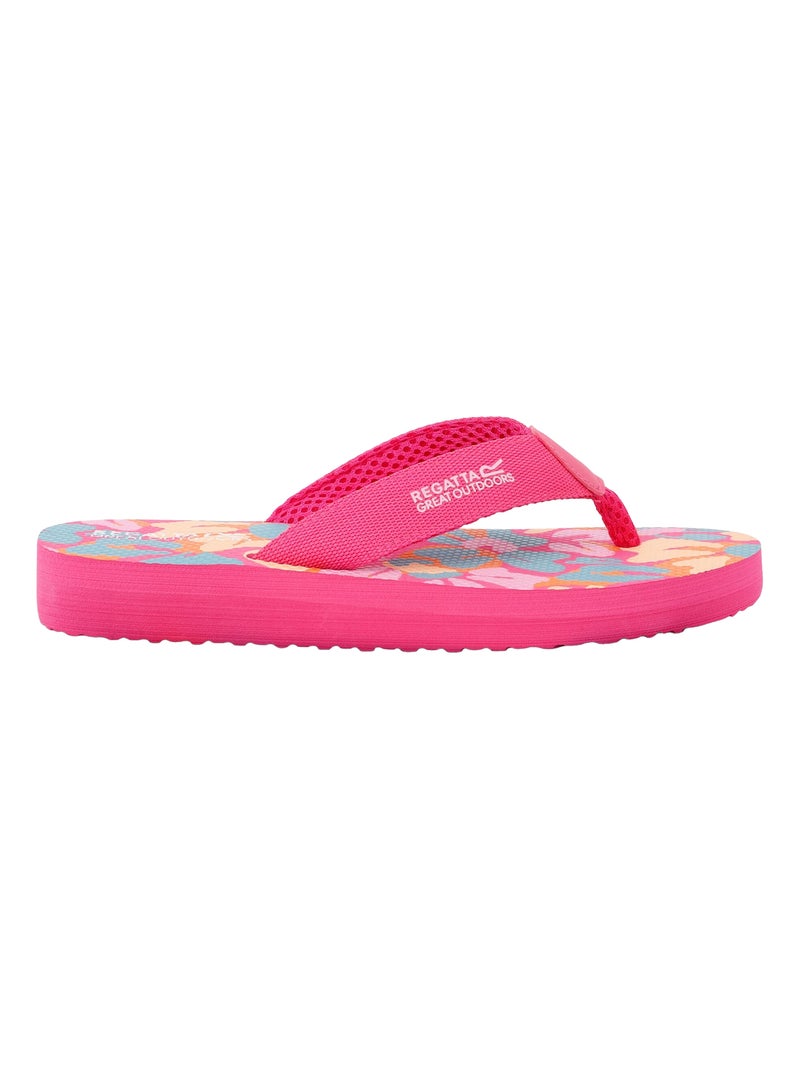 Régate - Tongs motif/style Fleurs d'été CATARINA Multicolore - Kiabi