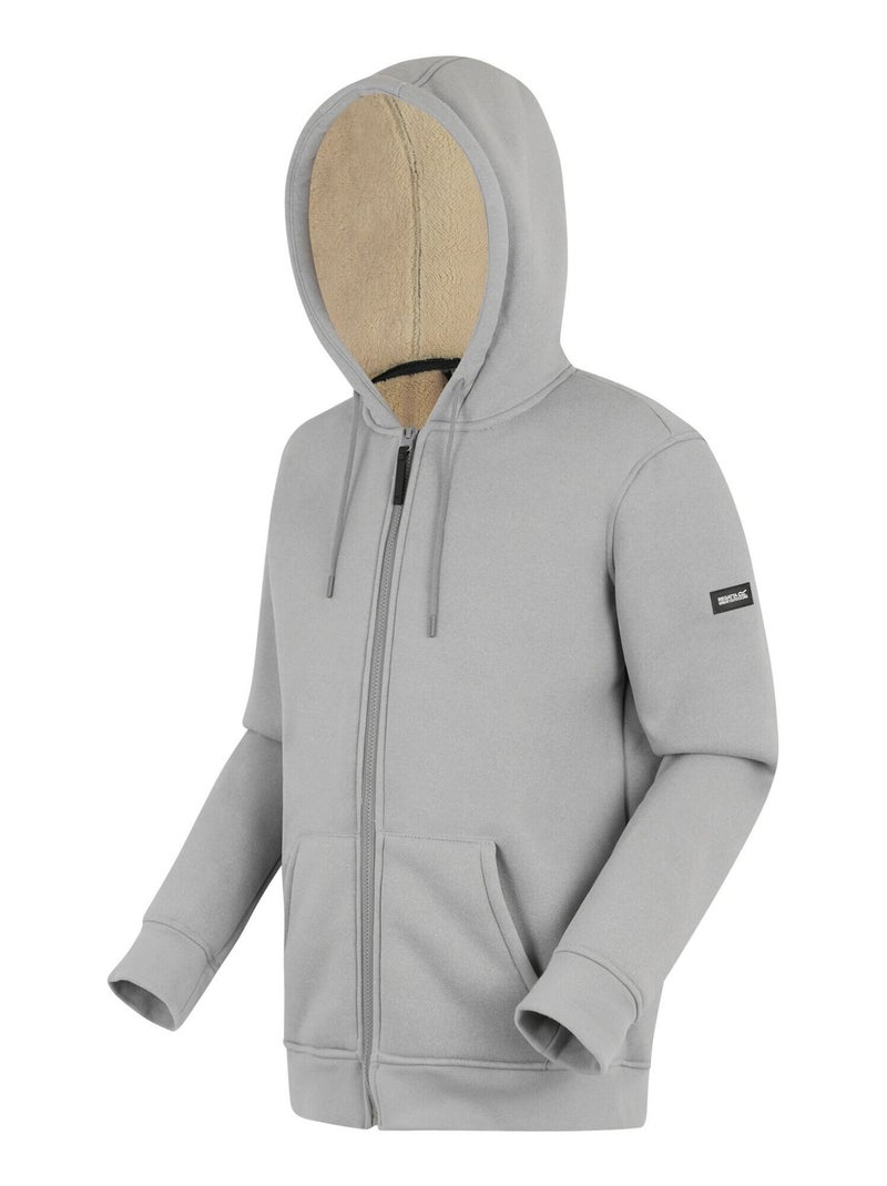 Régate - Veste à capuche NADDLE Gris chiné - Kiabi