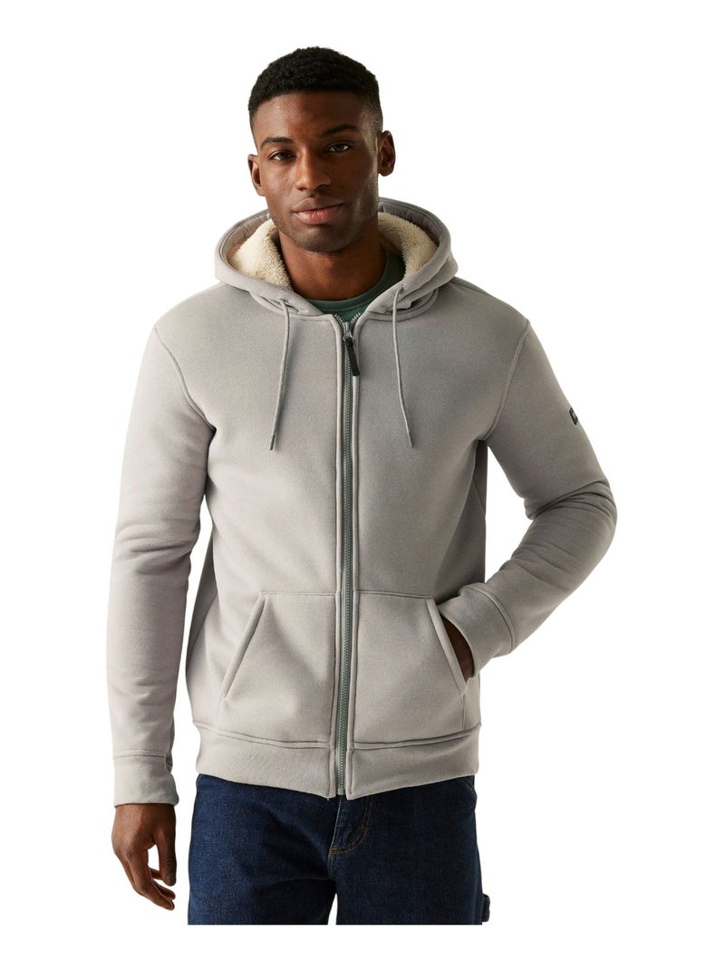 Régate - Veste à capuche NADDLE Gris chiné - Kiabi
