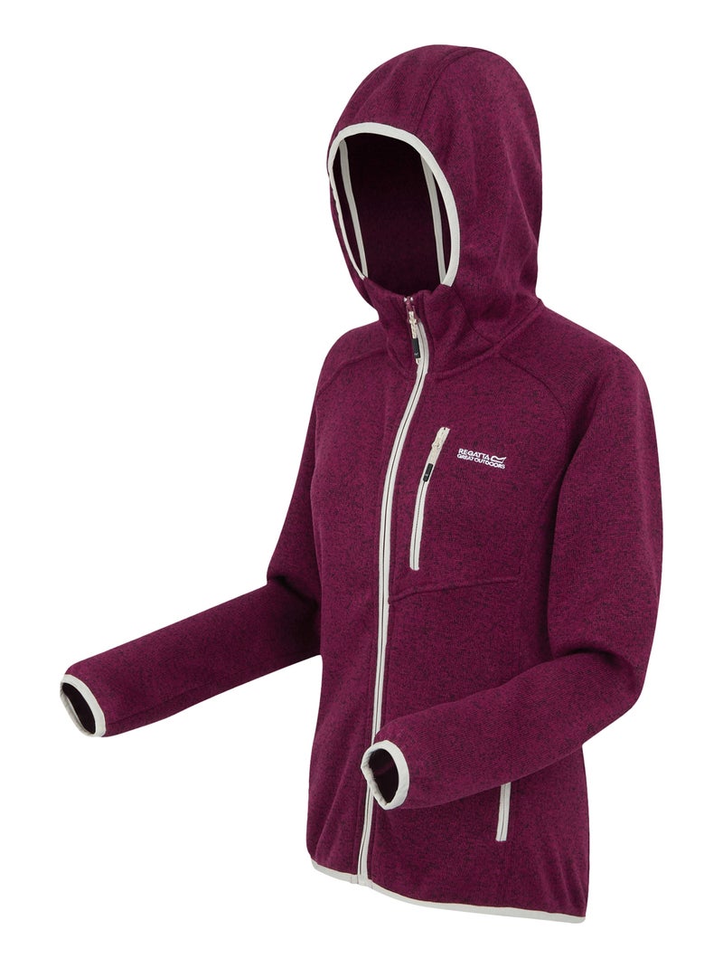 Régate - Veste à capuche NEWHILL Rouge bordeaux - Kiabi