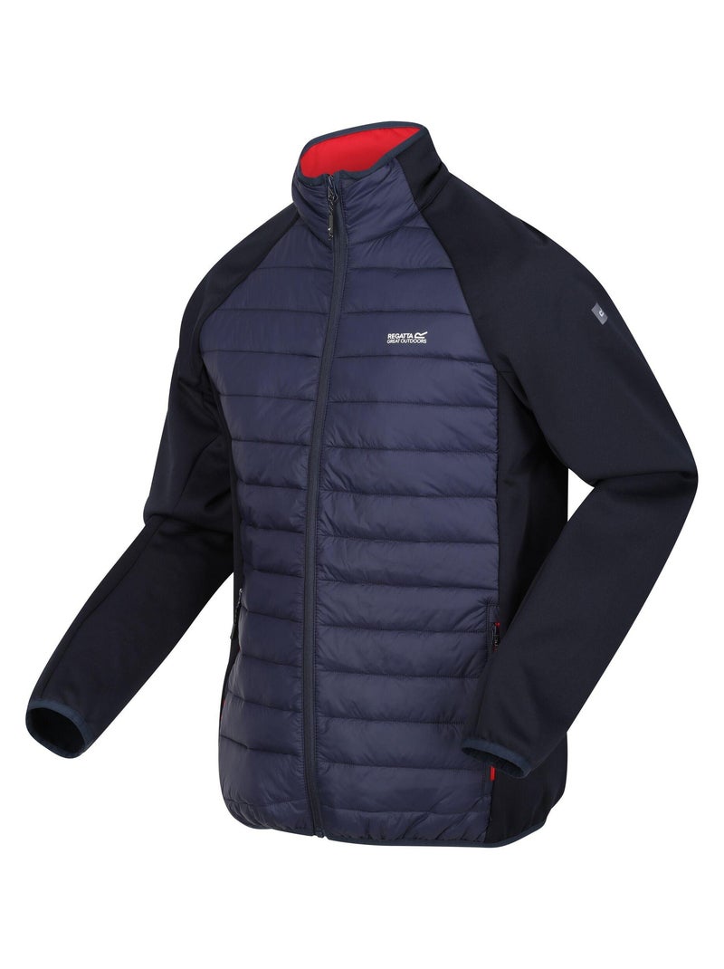 Régate - Veste hybride CLUMBER Bleu Rouge - Kiabi