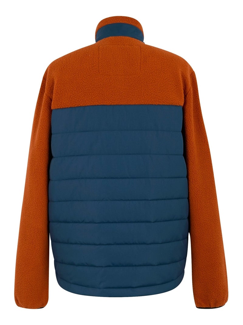 Régate - Veste hybride FRANKIE Bleu marine/Orange fluo - Kiabi