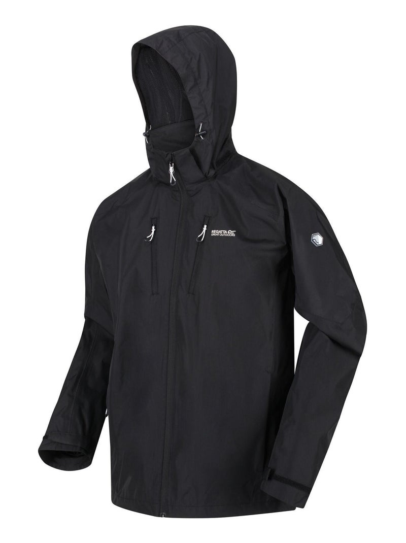 Régate - Veste imperméable CALDERDALE Noir - Kiabi