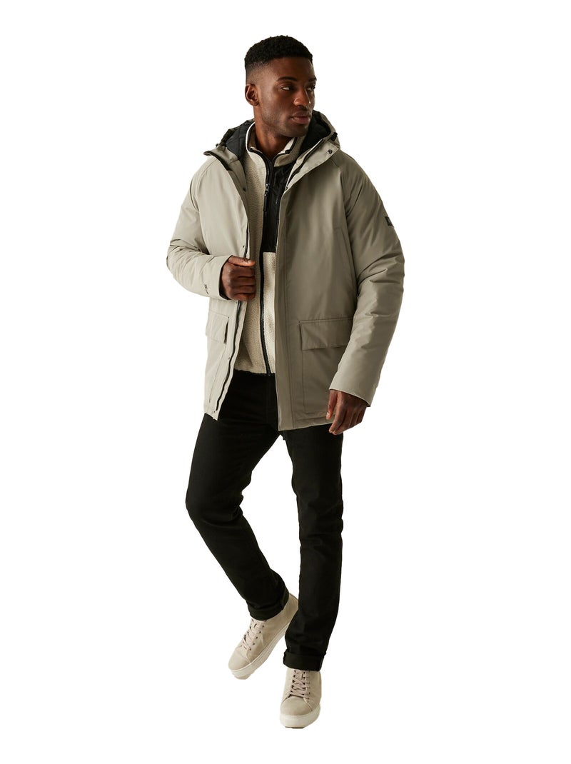 Régate - Veste imperméable SAVON gris anthracite - Kiabi