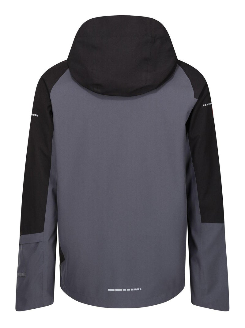 Régate - Veste imperméable X-PRO BEACON Gris Noir Noir - Kiabi