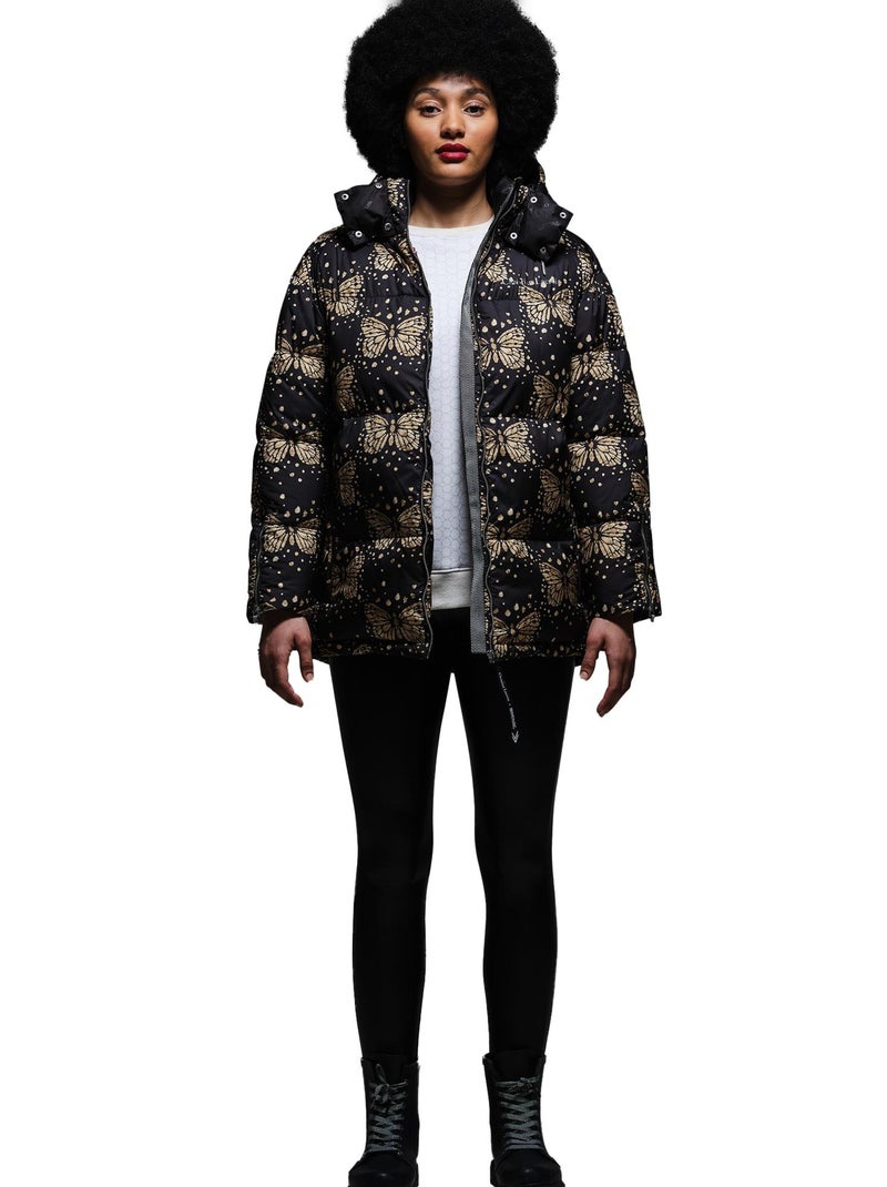 Régate - Veste matelassée CHRISTIAN LACROIX GALLICAN Noir Doré - Kiabi