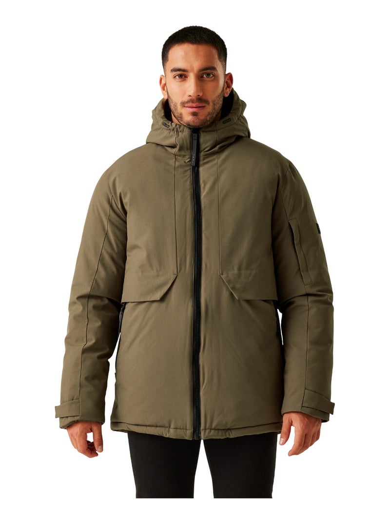 Régate - Veste matelassée DALLYMOORE Marron havane - Kiabi