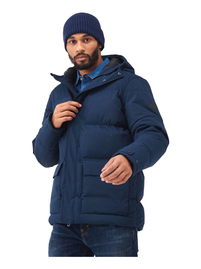 Régate - Veste matelassée FALKNER Bleu marine - Kiabi