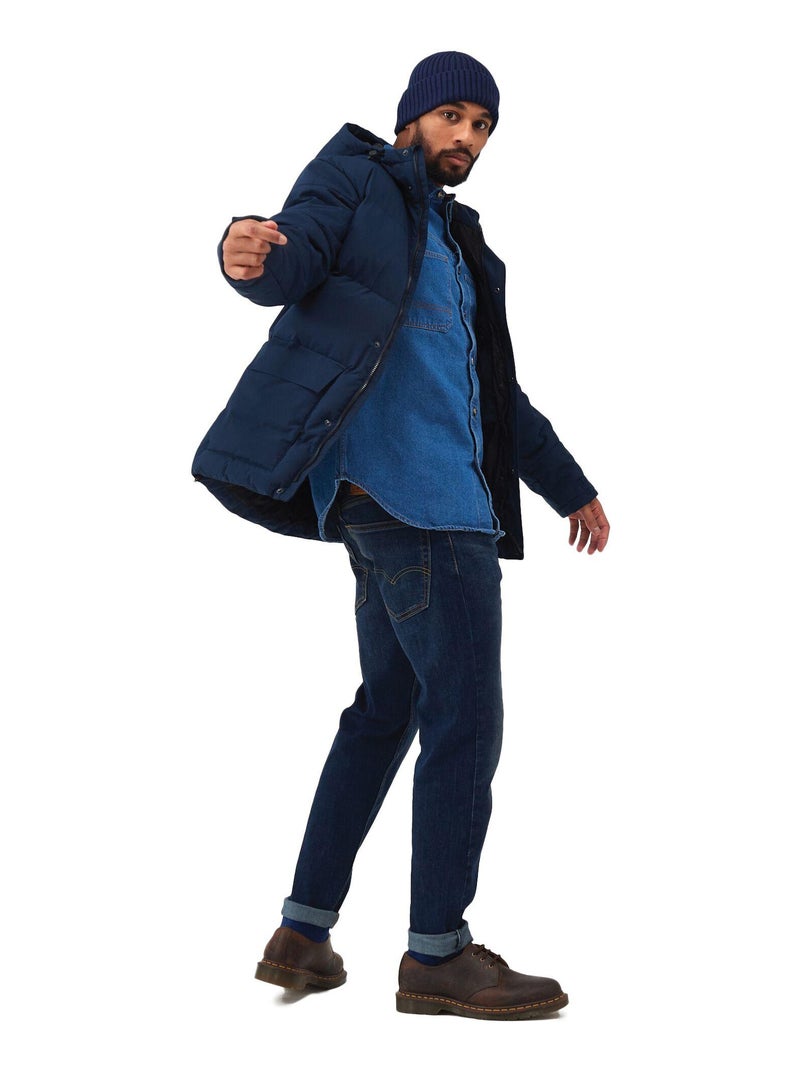 Régate - Veste matelassée FALKNER Bleu marine - Kiabi